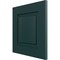Ekena Millwork 12"W x 12"H True Fit PVC Raised Panel Shutters Sample, Thermal Green SAMPLE-TFPRPFG - alternate 5